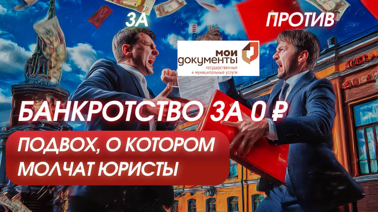 МФЦ списывает долги бесплатно? Вот что вам не договаривают смотреть онлайн