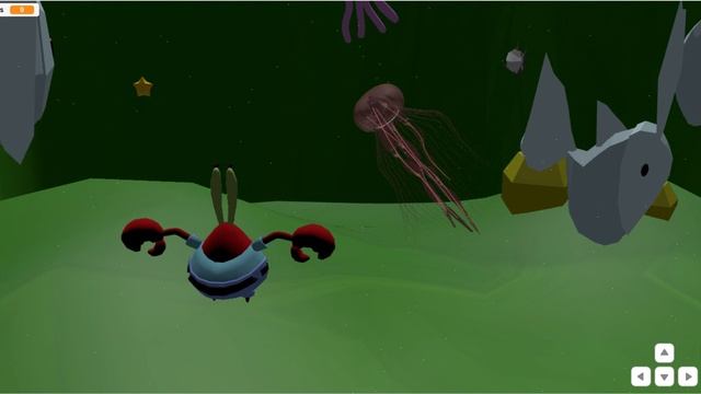 Пример 3д мира. Пруд смотреть онлайн