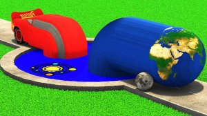Мультики про машинки. Планета авто порталов и испытаний. Смотреть онлайн мультики для детей