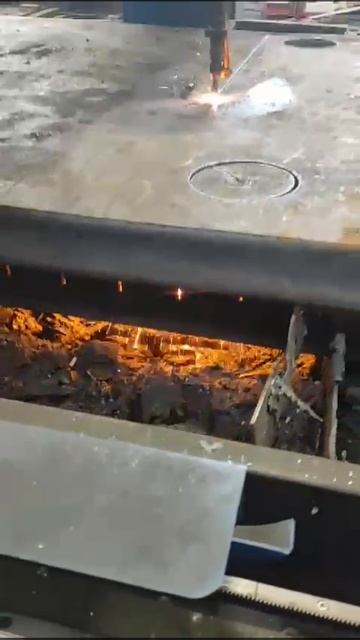 Газокислородная резка на станке ЧПУ