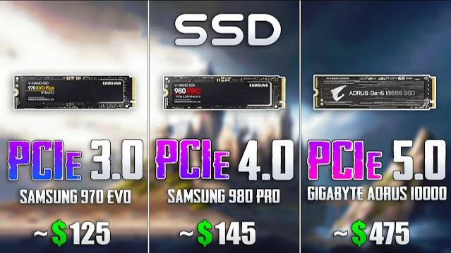 SSD PCIe 5.0 vs PCIe 4.0 vs PCIe 3.0 Loading Games смотреть онлайн