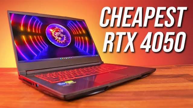 The Cheapest RTX 4050 Gaming Laptop - MSI GF63 Review 2023 смотреть онлайн