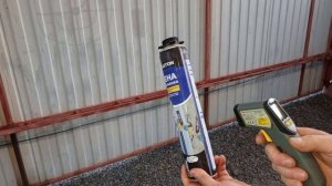 Не выходит пена из баллона.