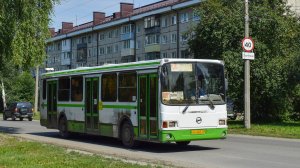 Автобус ЛиАЗ-5256.45 (АО 633 22). Покатушки по Барнаулу.