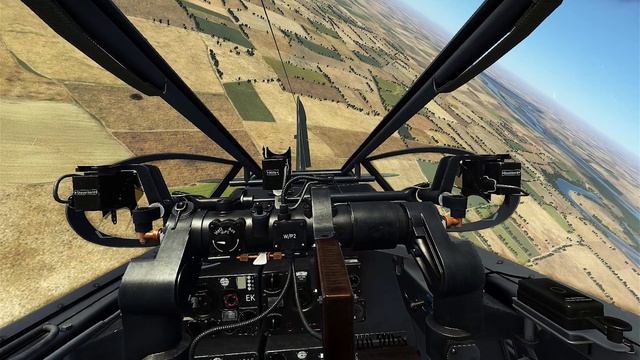 демонстрация работы штуви в пологом пике. BF410 смотреть онлайн