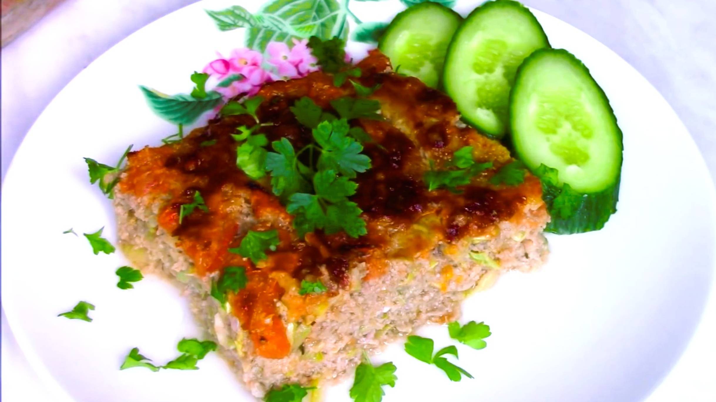 Запеканка из кабачков с фаршем смотреть онлайн