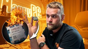Первый мертвый Ryzen 9 9950X3D за 70000 рублей | Взрыв закаленки у клиента |Внешний радиатор для ПК