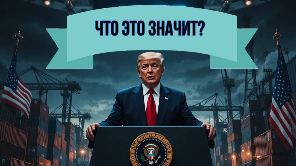 Трамп подтвердил вступление в силу пошлин!