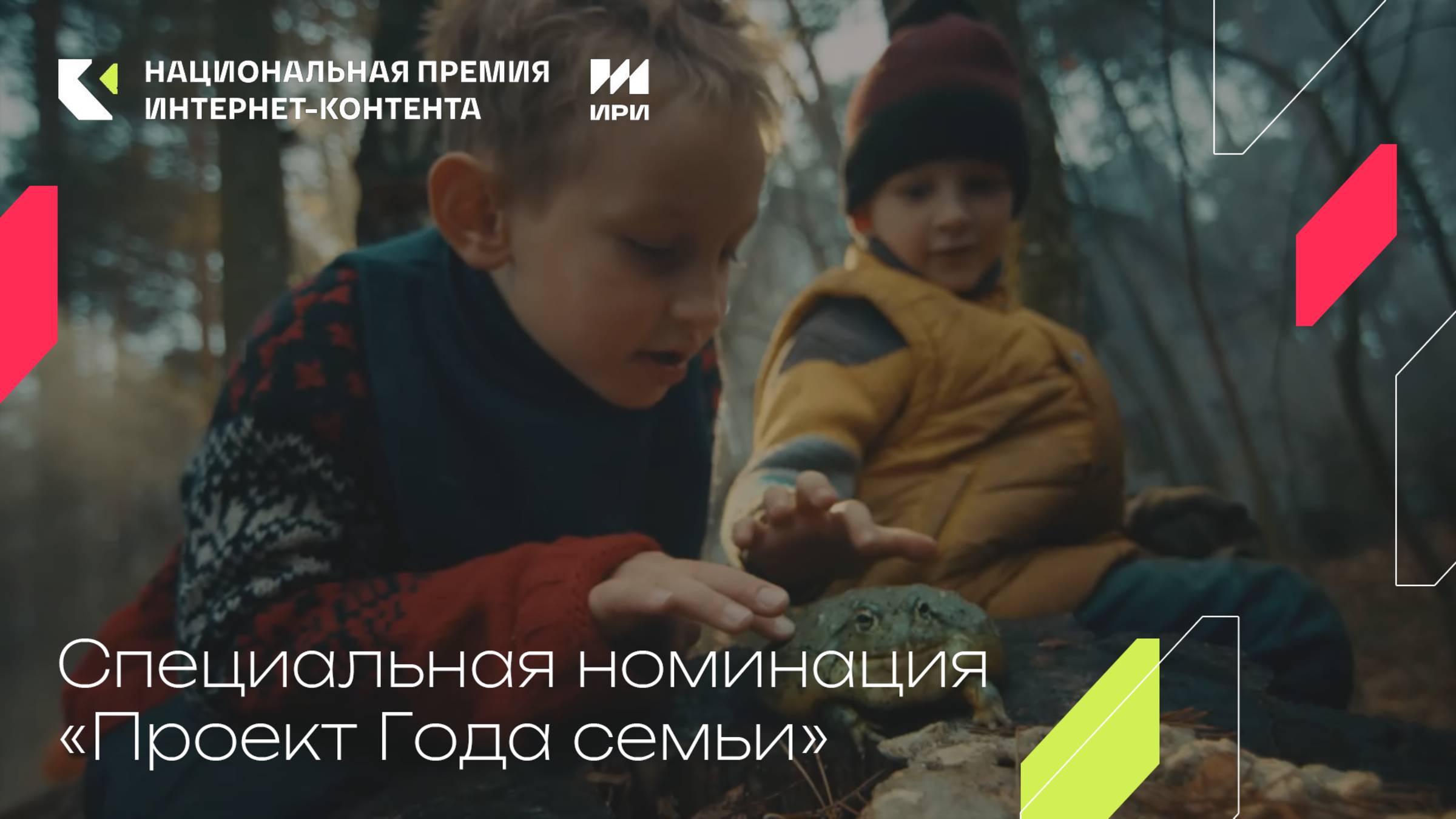 Специальная номинация «Проект Года семьи» смотреть онлайн