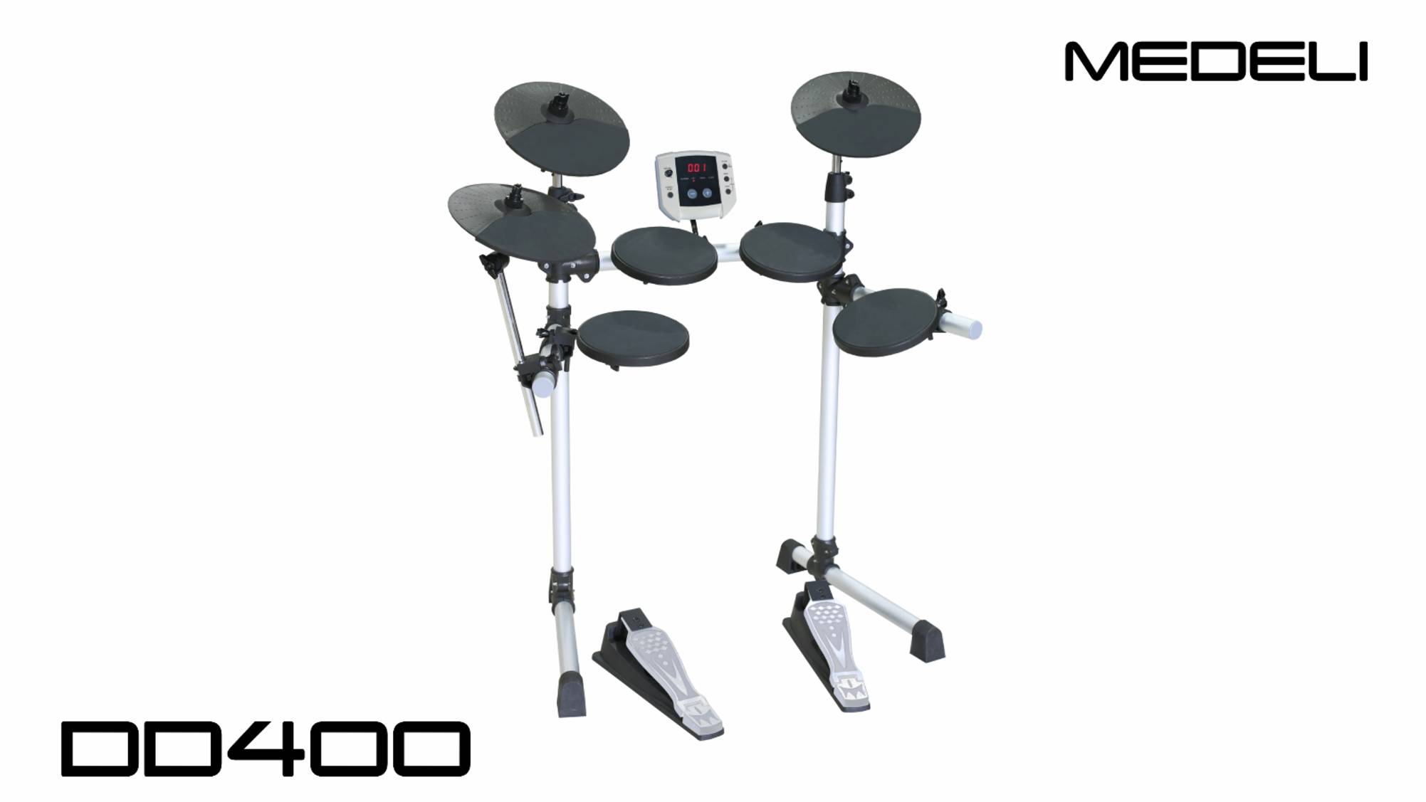 Ударная установка MEDELI DD400 | Надежный помощник в репетициях и на сцене смотреть онлайн