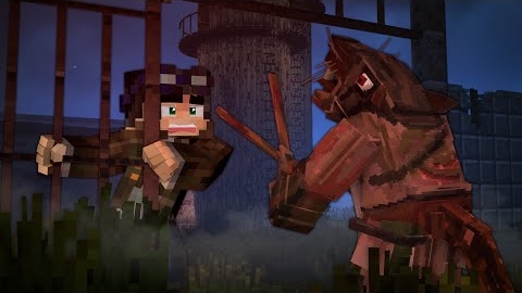 ЖИТЕЛИ ЗАБРОШЕННОГО ЗАВОДА- Страшилки Minecraft смотреть онлайн