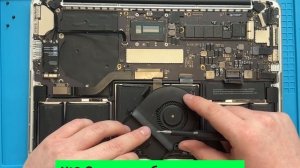 Меняем термопасту Pro 13 2015 A1502