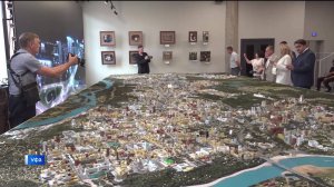 В Уфе представили архитектурный макет города