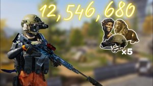 12 миллионов+ прибыли при использовании MK14+M61 против T7 Legends в Farm80k