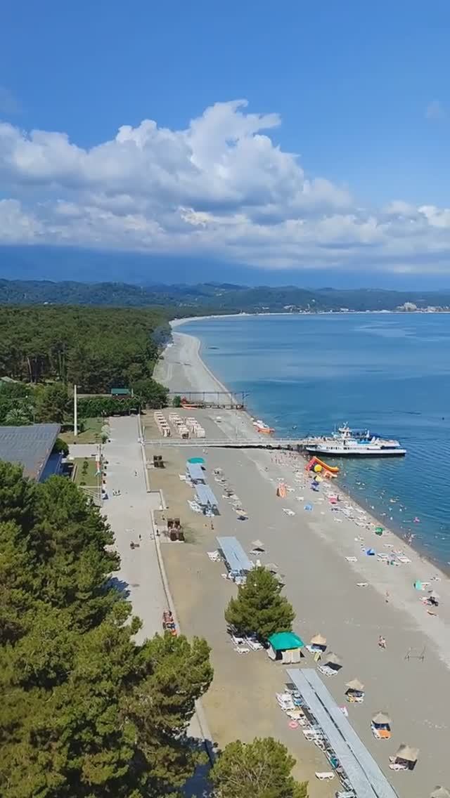 Обстановка сегодня в Абхазии в Пицунде (7 августа, ЛЕТО-2025) смотреть онлайн