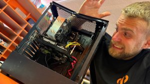 Этому ПК просто П*здец! | Брат криво вставил Ryzen 5 | GTX1080 после майнинга #happypc