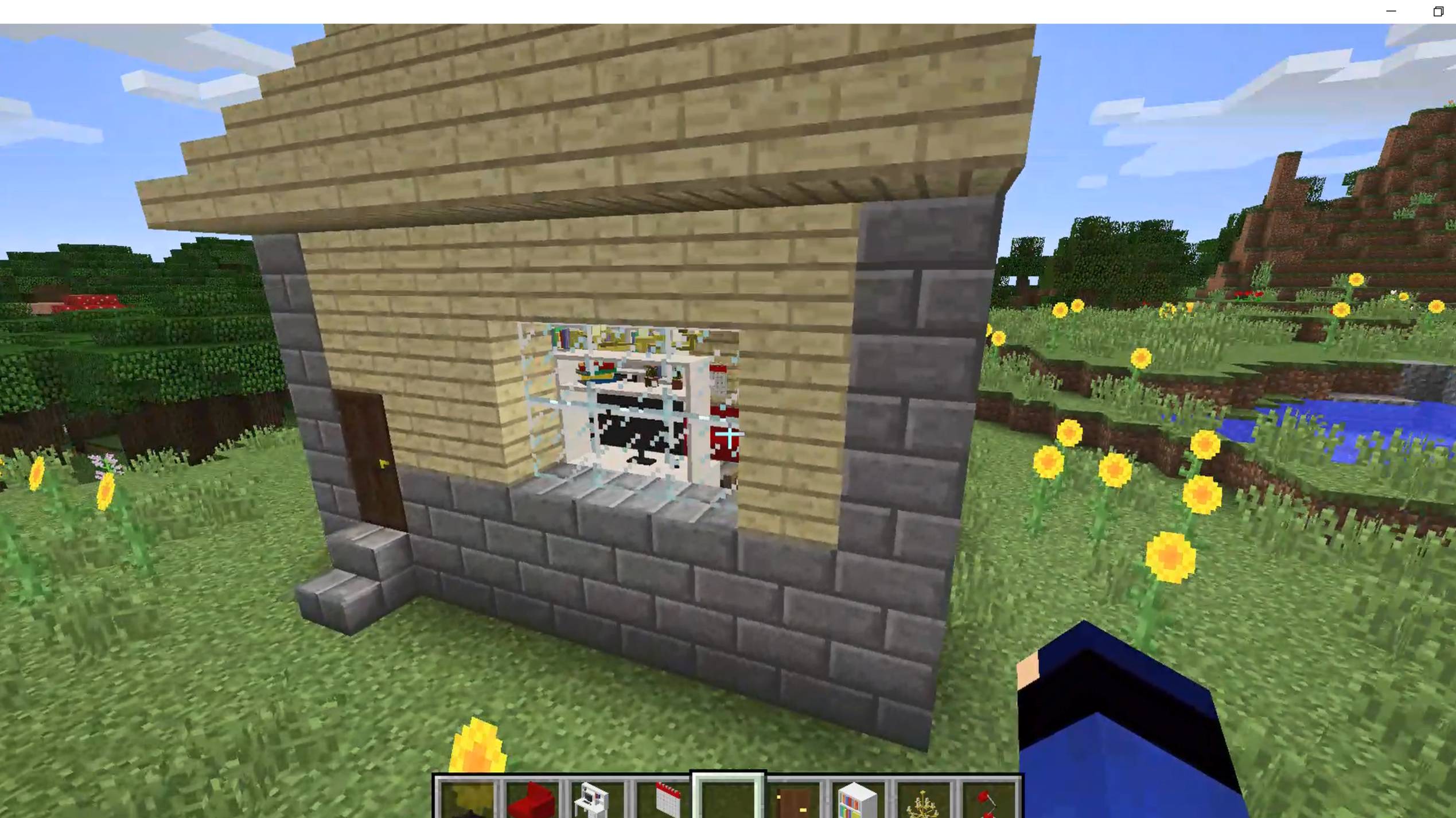 Я ПОСТРОИЛ ДЕРЕВЕНСКИЙ ДОМ В МАЙНКРАФТ|Васян minecraft