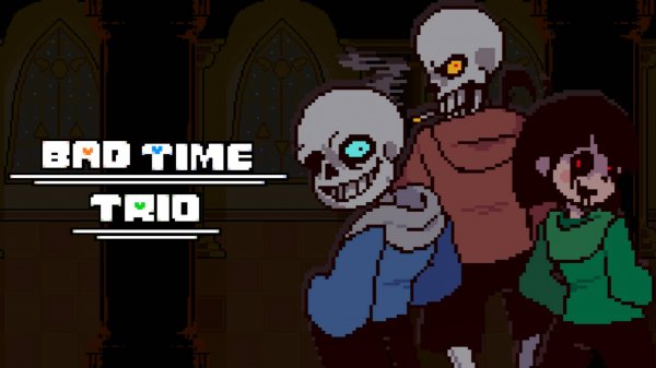 Bad Time Trio на practice mode