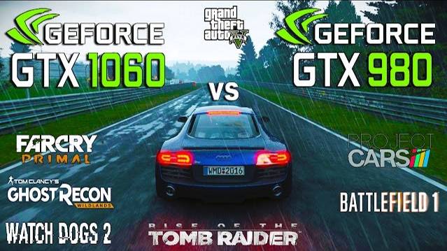 GTX 980 vs GTX 1060 Test in 7 Games (i5 6600k) смотреть онлайн