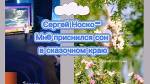 Песня запала в душу. Сергей Носко "Мне приснился сон в сказочном краю"