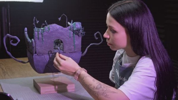 Диорама по мрачной фентезийной игре / УФ-полимеры СПЕКТР