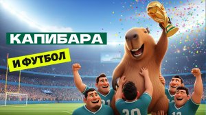 ⚽ Капибара в Бразилии: Гол Чемпионата! 🏆🎉