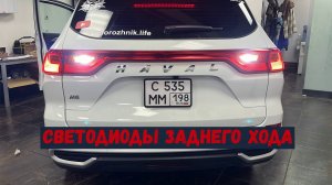 Яркие лампы заднего хода HAVAL M6