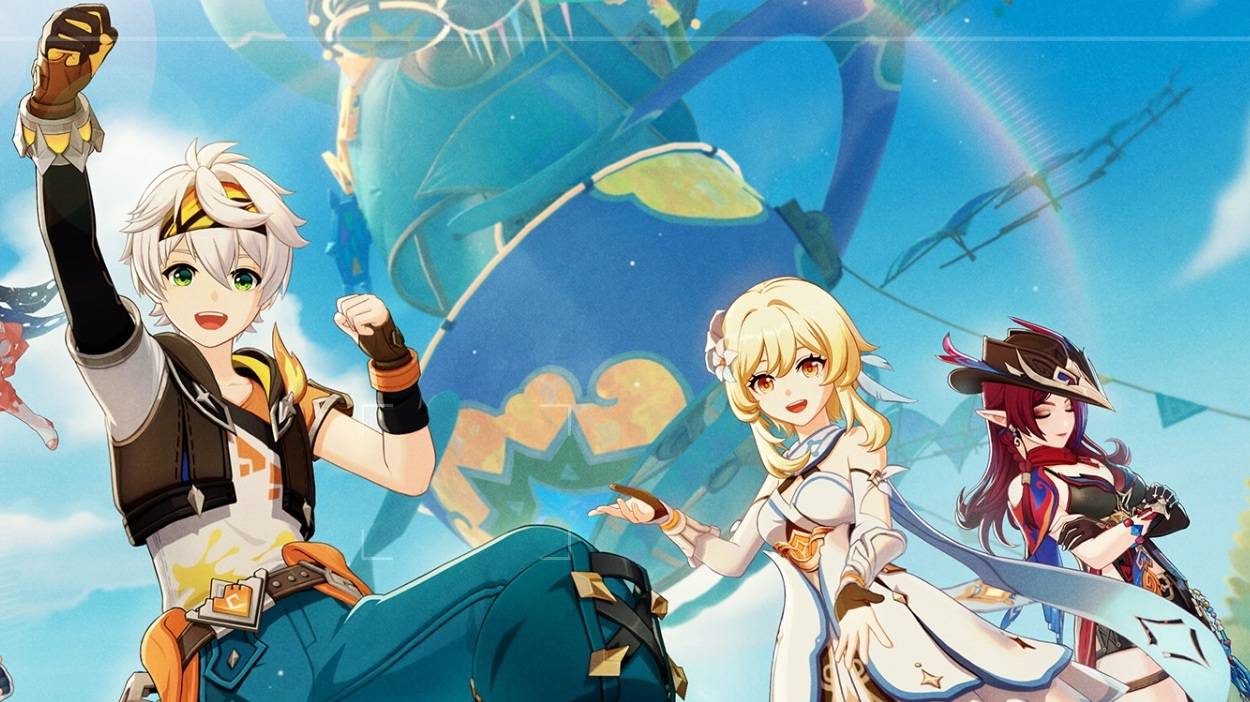 2. Часть. Лето! Жара? Курорт! Геншин