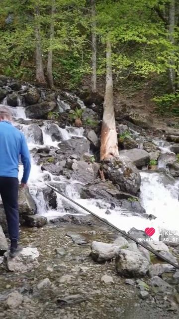 Абхазия. Водопад