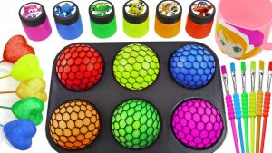 Мультфильмы для детей. Яркие мультики для малышей про разноцветные шарики и слаймы смотреть онлайн