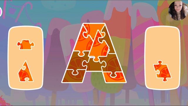 Учим Алфавит с малышами/ Учим буквы русского языка с детьми Буква А #1/ развивающий мультфильм смотреть онлайн