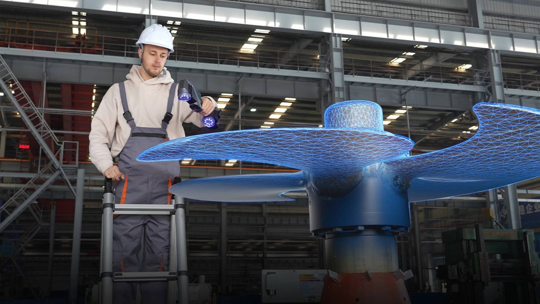 KSCAN-E - Беспроводной флагманский 3D-сканер от SCANTECH смотреть онлайн