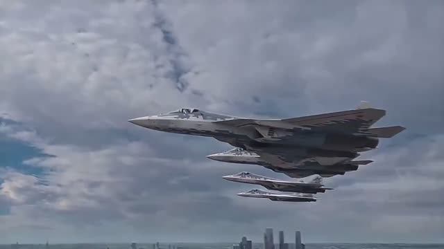 Су-57 ВС РФ смотреть онлайн