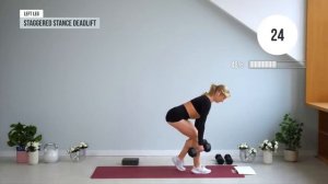 growingannanas Calisthenics 35 MIN GLUTES   ABS Workout - With Weights _ LEG DAY _ Home Workout