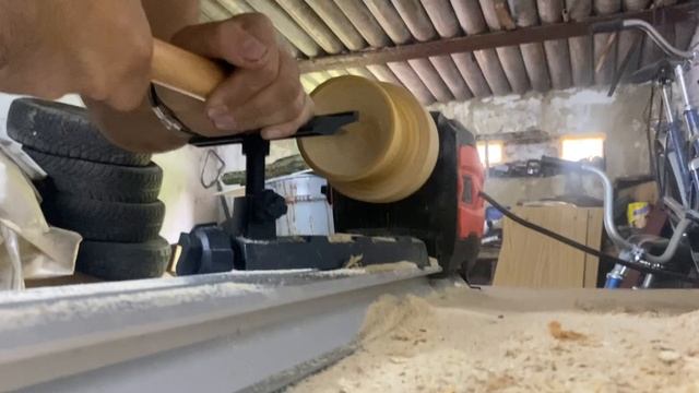 Моя первая работа на токарном станке