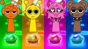 Спрунки 189 уровень - Мультики про Спрунке | МУЛЬТФИЛЬМЫ SPRUNKI в Tiles Hop