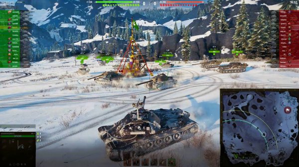 Игра Мир Танков. ИС7 рулит MichelleXGame