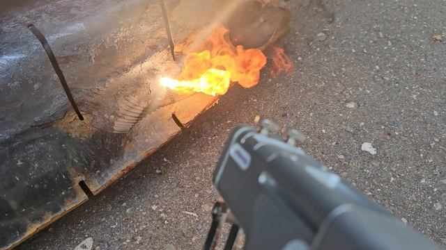 Видео от покупателя, первая проба лазерной очистки ржавчины.