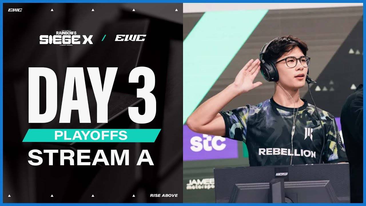 07.08.2025 | R6 | ПЛЭЙ-ОФФ | День 3 | Esports World Cup 2025 смотреть онлайн