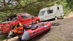 Отдыхаем с кемпером и лодкой#2