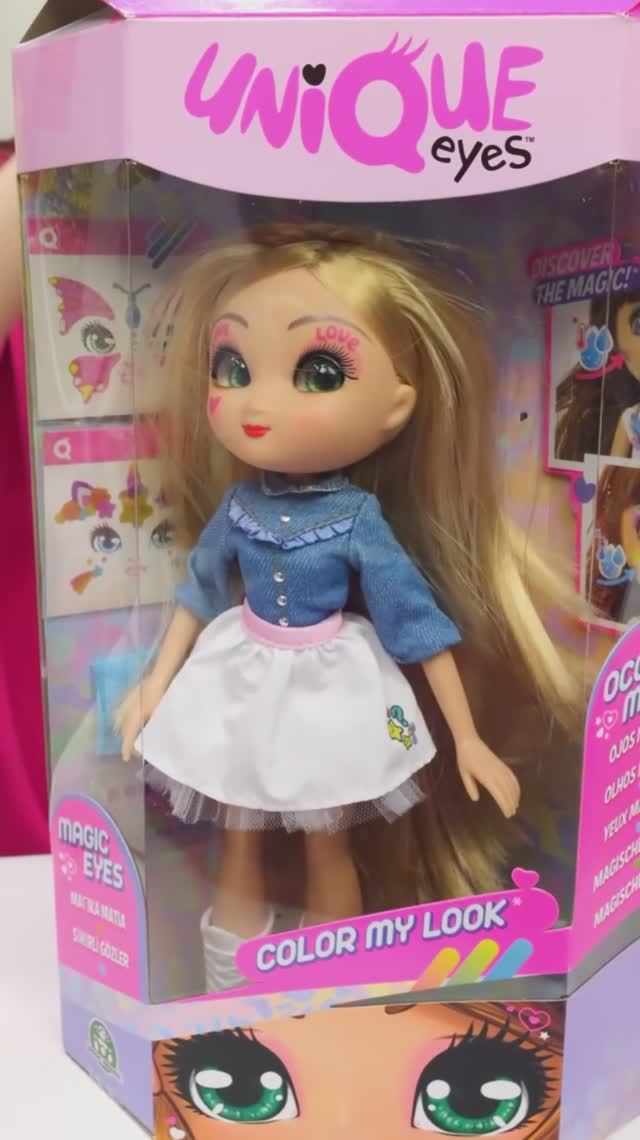 Сияющая кукла Эми — украшаем стразами и стильными наклейками 🎀💎 #игрушкидлядевочек #длядевочек смотреть онлайн