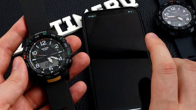 Полный обзор Casio ProTrek PRT-B50 с синхронизацией с телефоном от магазина Viptime.ru смотреть онлайн