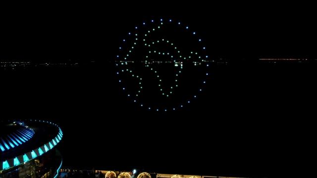 Шоу дронов на корпоративном мероприятии, Волгоград смотреть онлайн