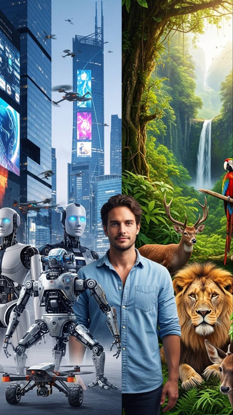 Роботы vs. Животные: Как не потерять человечность? смотреть онлайн