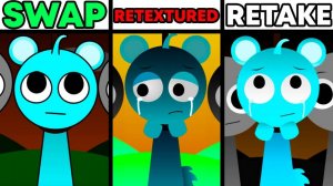 🔄 INCREDIBOX SPRUNKI | PHASE 1.5: SWAP vs RETEXTURED vs RETAKE – ТРОЙНАЯ БИТВА! 💥