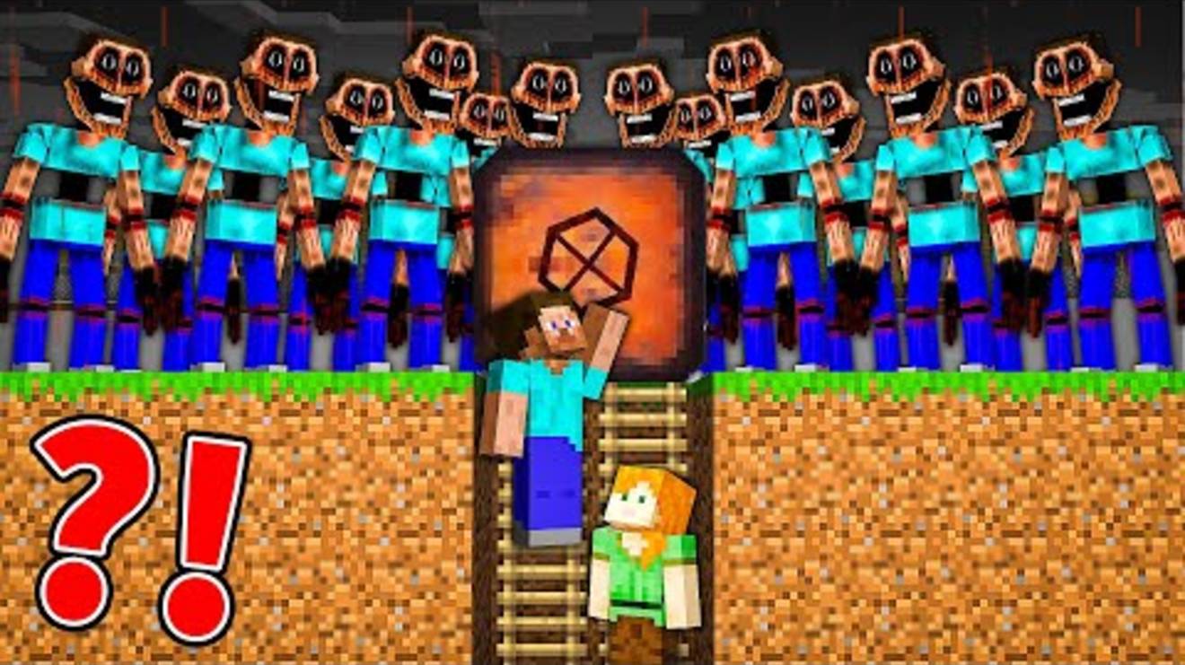 Хоррор апокалипсис против МИМИКРИСТа в Майнкрафте