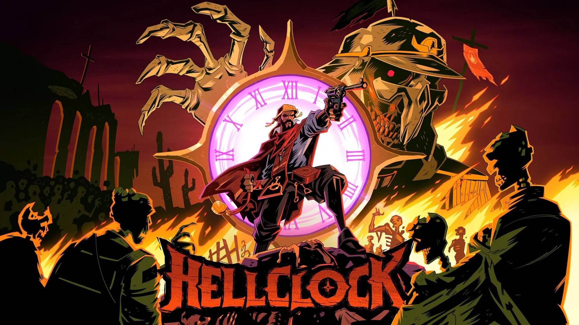 Еще один рогалик в стиле экшн - Hell Clock смотреть онлайн