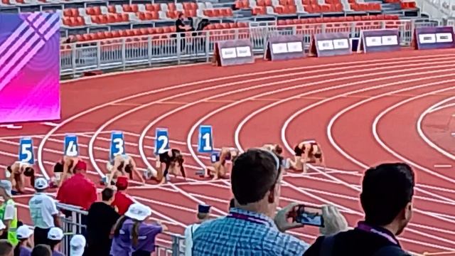 1 Полуфинал женщины (Чемпионат России по легкой атлетике).