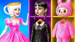 Из Балерина Капучина в Уэнсдей Аддамс! Как Пробраться в Кинотеатр Уэнсдей?!