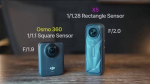 DJI OSMO 360 VS Insta360 X5 - Лучшие 360-градусные камеры 2025 года